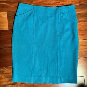 CAbi Blue Pencil Skirt‎